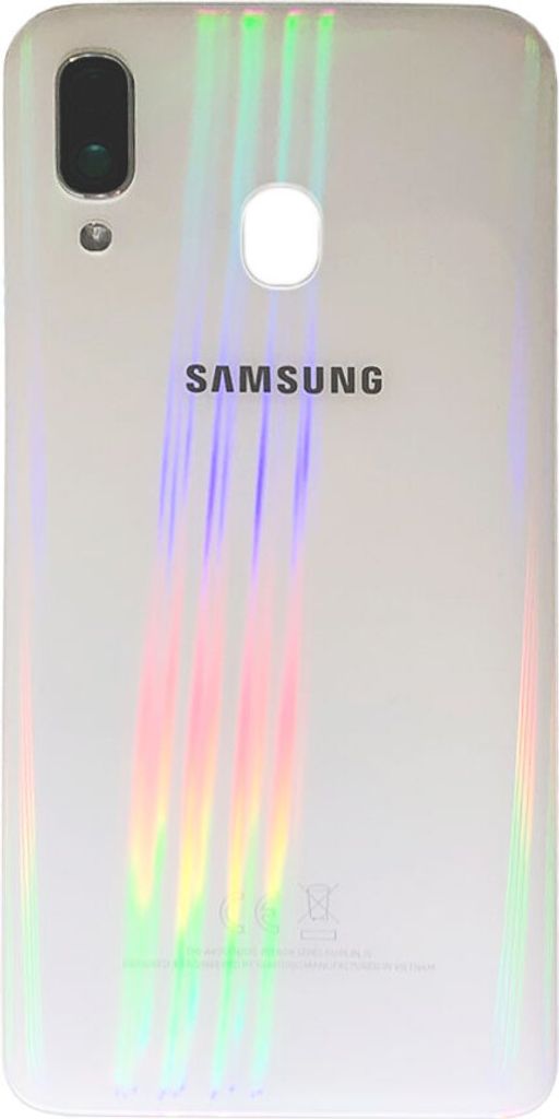 Samsung GH82-19406B Akkudeckel Deckel für Galaxy A40 A405F + Klebepad Weiß Neu