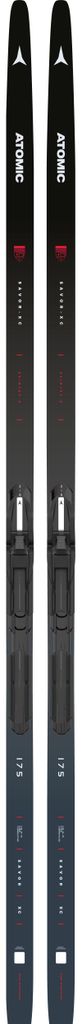 Atomic SAVOR XC SKIN S med + SH CL Black/Dark Grey/ 165