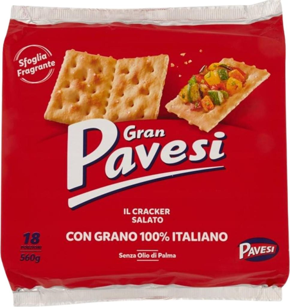 Cracker Salati x18 560g - Pavesi