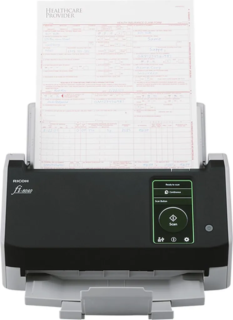 Scanner de documents de bureau A4 Ricoh FI-8040 chargeur automatique - 3