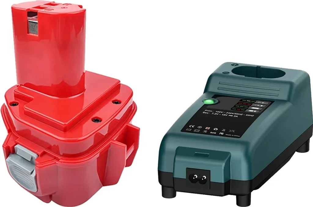 Batterie 4000mAh avec Chargeur pour Travaux Intensifs et Bricolage Pro