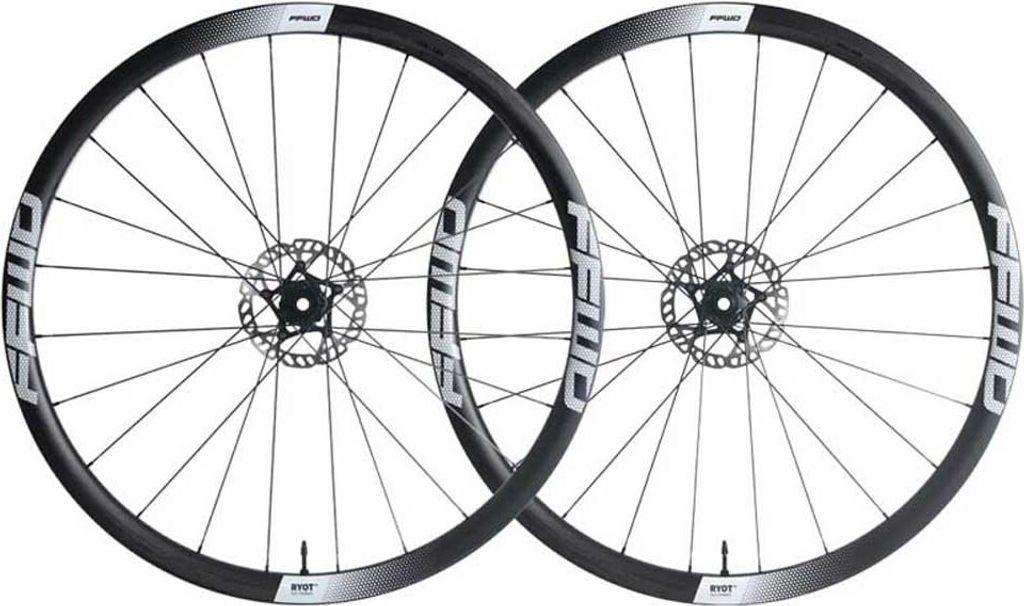 Ffwd Ryot 33 Cl Disc Tubeless Rennrad Laufradsatz Schwarz 12 x 100 / 12 x 142 mm / Sram XDR Schwarz 12 x 100 / 12 x 142 mm