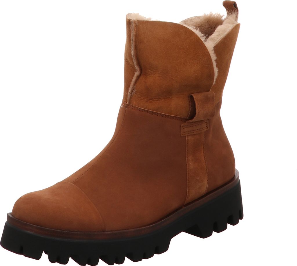 Waldläufer Stiefel bequem warm gefüttert in braun, Gr. 7 Produktbild 