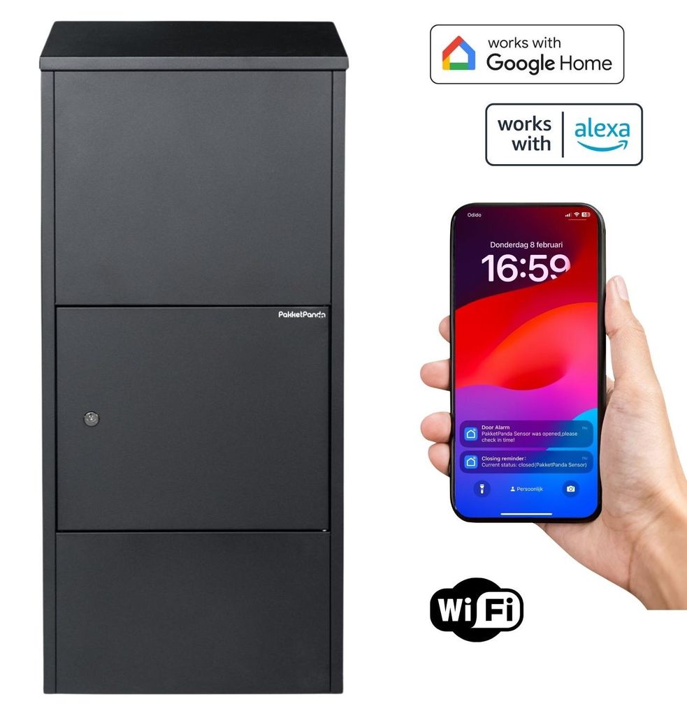 Smart PakketPanda Classic - XXL-Paketbriefkasten - Mit App