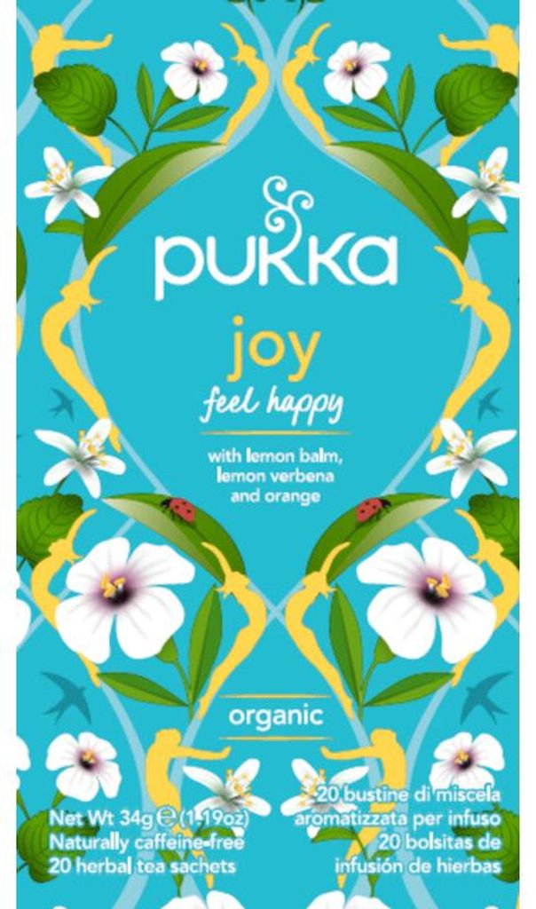 Pukka Joybylinný čaj, 20 sáčků, 34g - veganský, přírodní, Obrázek produktu 