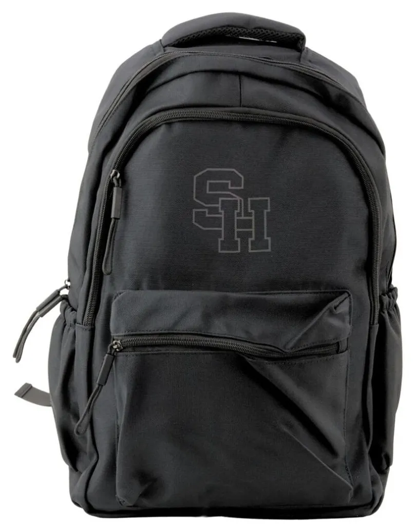 Sac à dos 20 litres SH noir - Bagagerie scolaire robuste pour collège