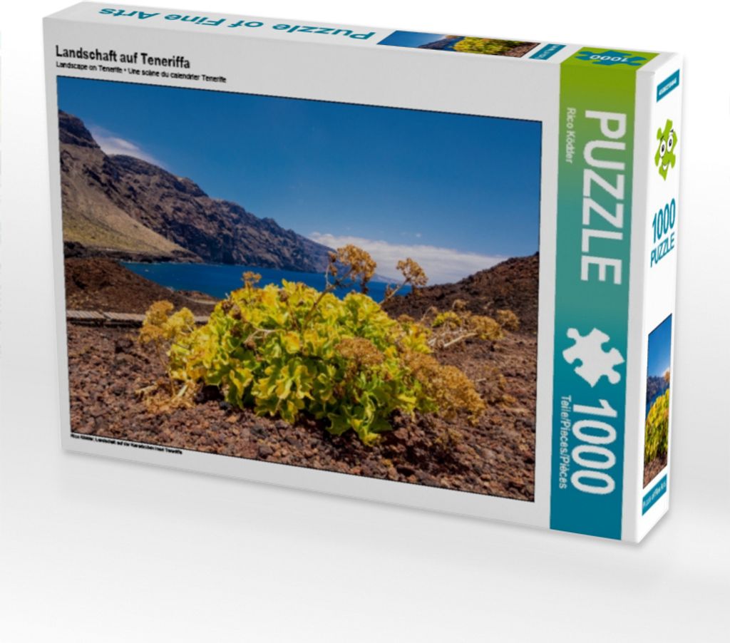 Calvendo Landschaft auf Teneriffa 1000 Teile Puzzle quer 640x480mm, Ködder Rico; 7295963
