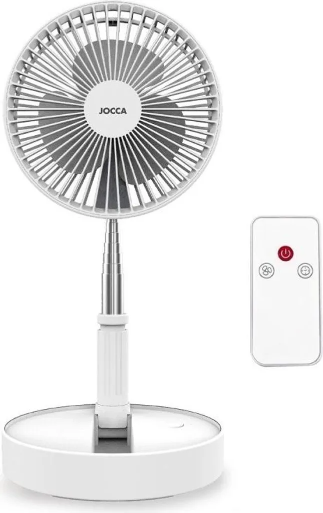 Ventilateur sur Pied Télescopique et Pliable USB avec Autonomie 24h