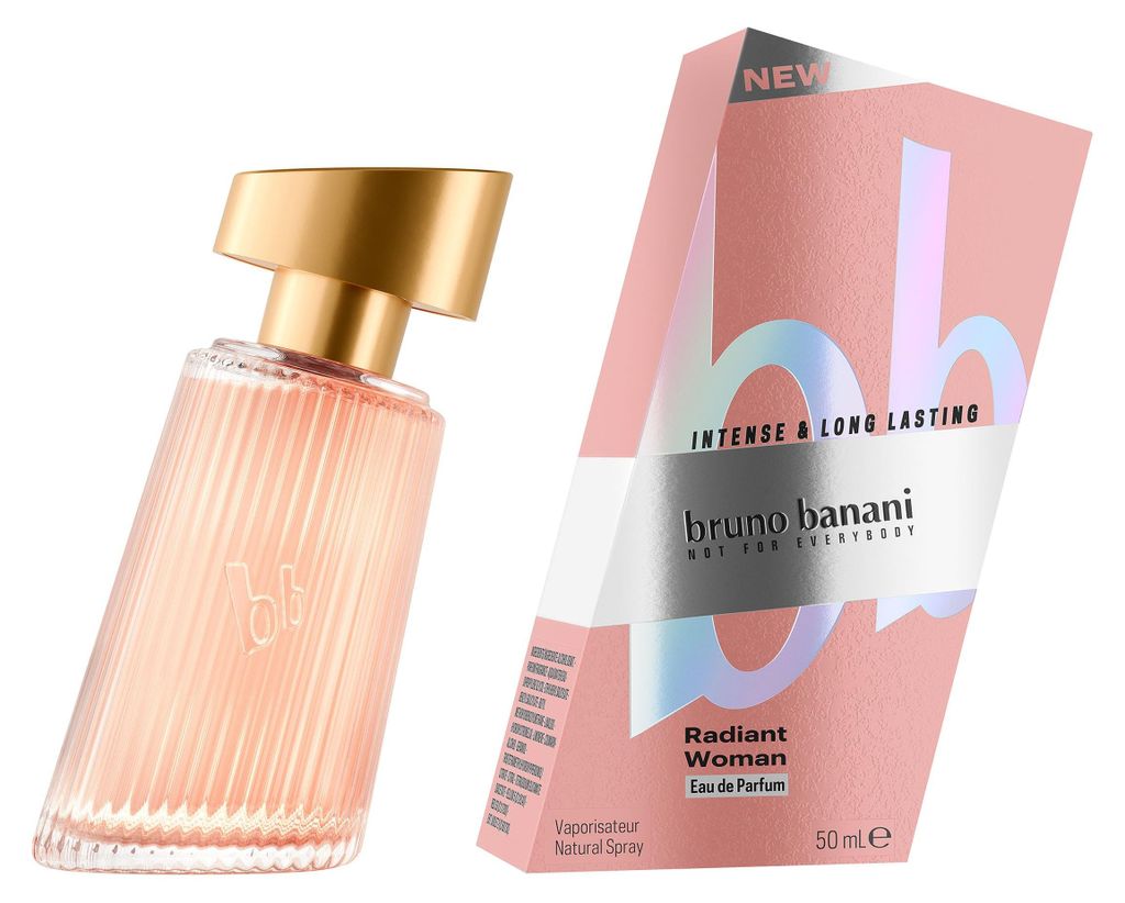 BRUNO BANANI Radiant Woman Eau de Parfum 50 ml Produktbild 