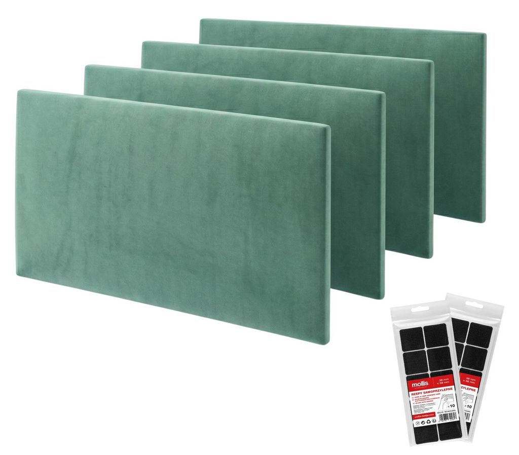 STEGU Polsterpaneel-Set 4× Rechteck 60x30 cm inkl. Produktbild 