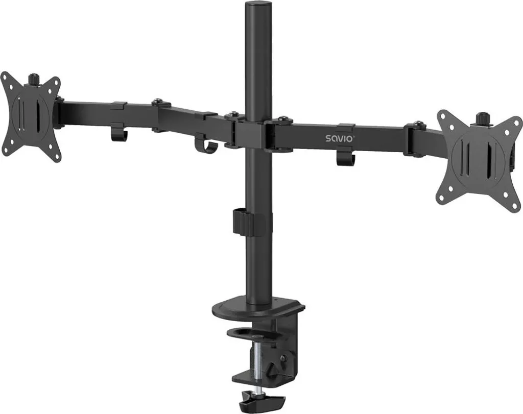 Support de bureau double écran pour libérer de l'espace SAVIO UM-03