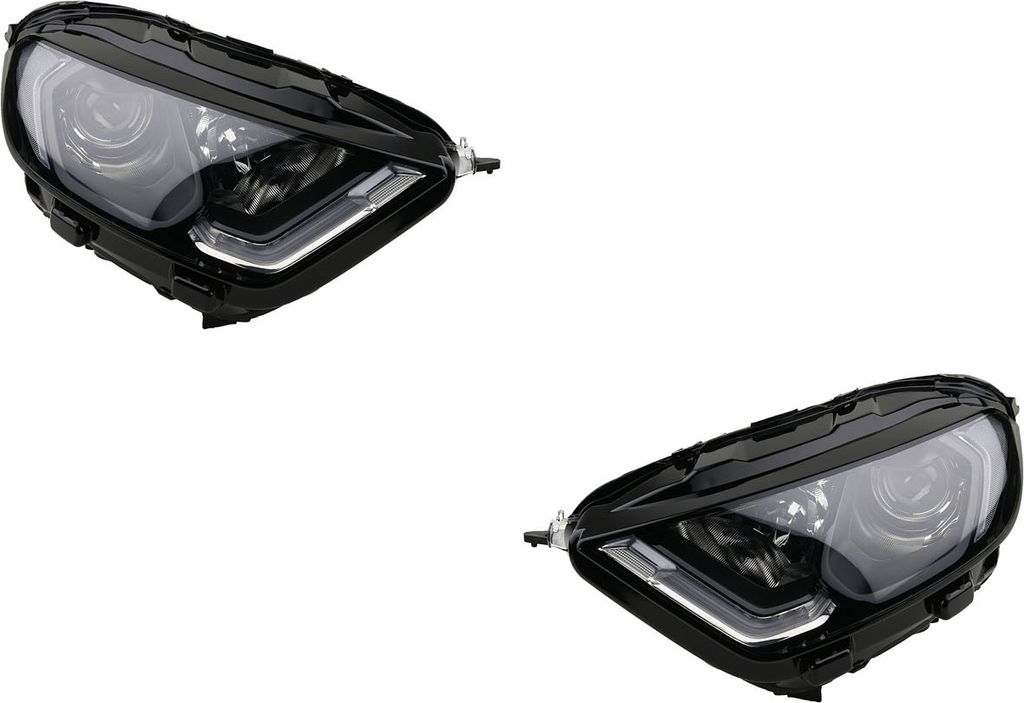 Scheinwerfer links rechts Set passend für Ford Ecosport 17- m LWR TFL LED schwa. 2220303 GN1513D155YA 2220299 GN1513W029YA Johns