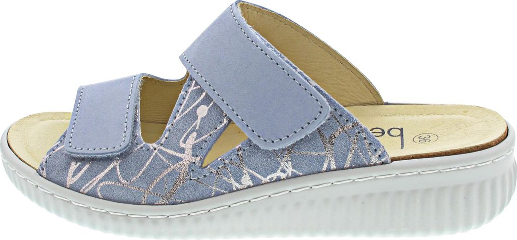 Belvida Pantolette Blau in Gr. 43