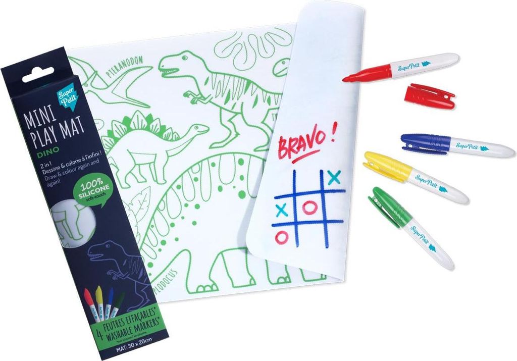 MINI-Silikon-Malvorlage – DINOSAURIER