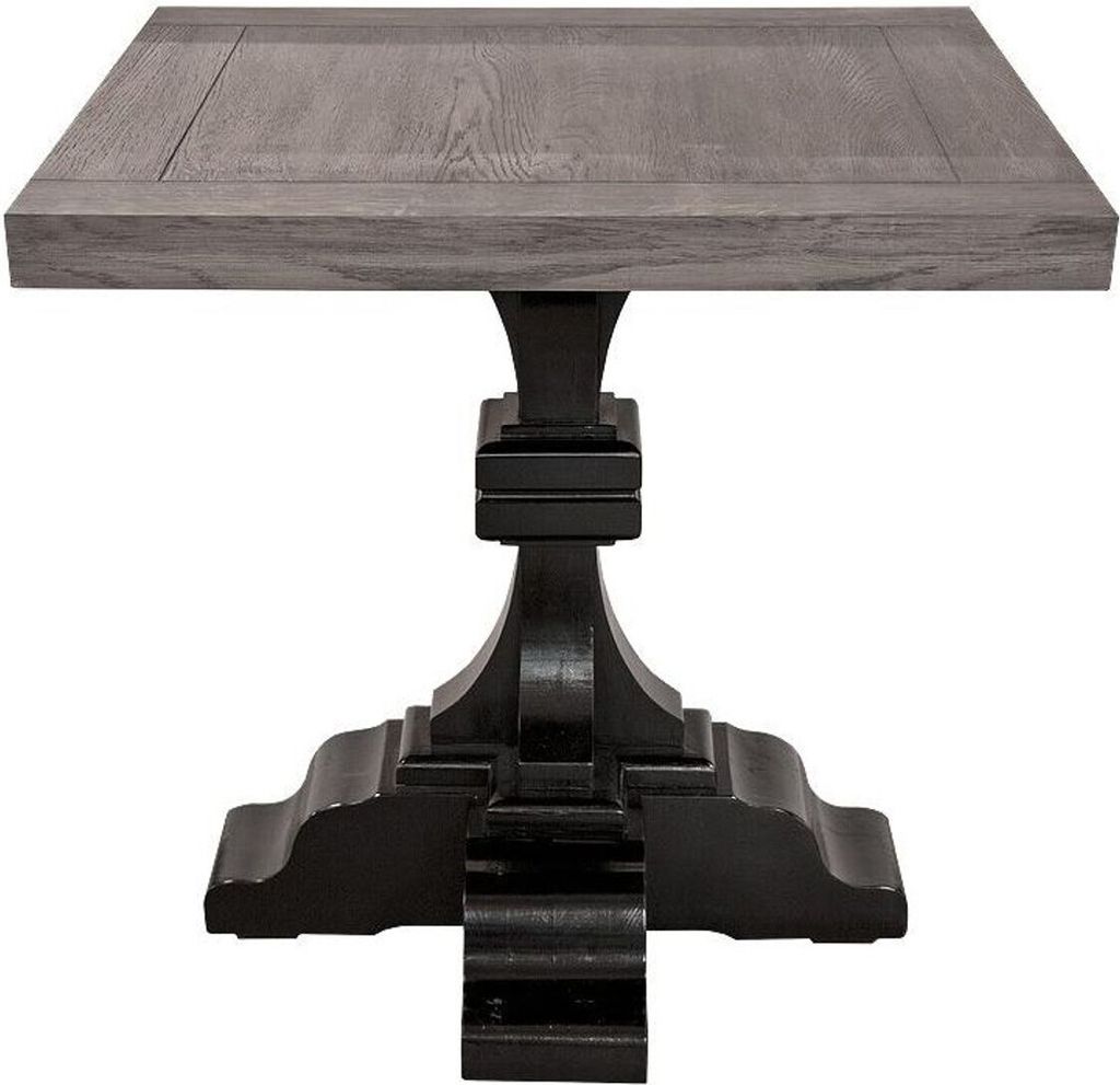 Casa Padrino Bistrotisch Massivholz 80 x 80 x H 78 cm - Cafe Tisch Gastronomie Restaurant
