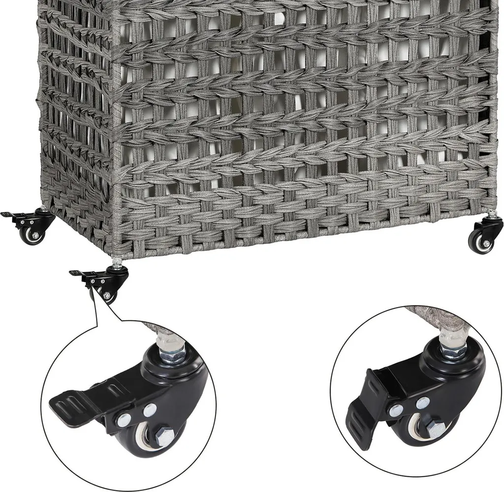 Panier à linge 3 compartiments pour trier facilement - Adieu au désordre - 6