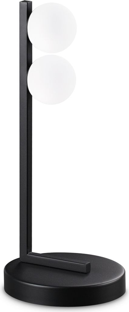 Zeitgenössische Abatjour Ping Pong Metall Schwarz Led Integriert 6W 3000K Ip20
