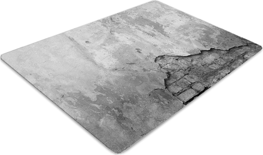 Stuhlunterlage Bürostuhlunterlage 120 cm x 90 cm Bodenmatte Bürostuhlunterlage - Alte Mauer