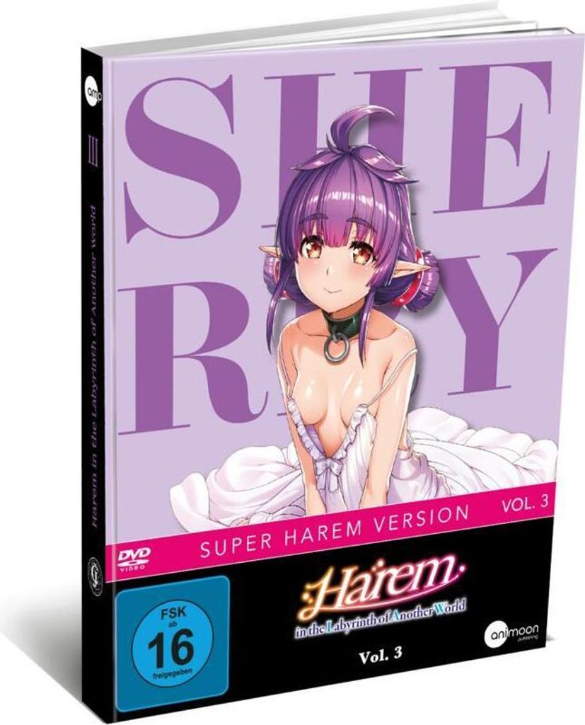 Harem in the Labyrinth of Another World - DVD Vol. 3