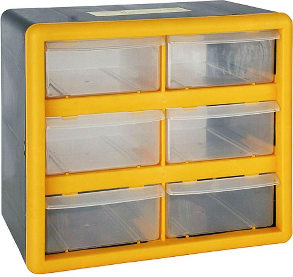 Wandorganisator Strend Pro SBx3045-A, 06 Schubladen, 26.5x16x23.5 cm, max. 12 kg