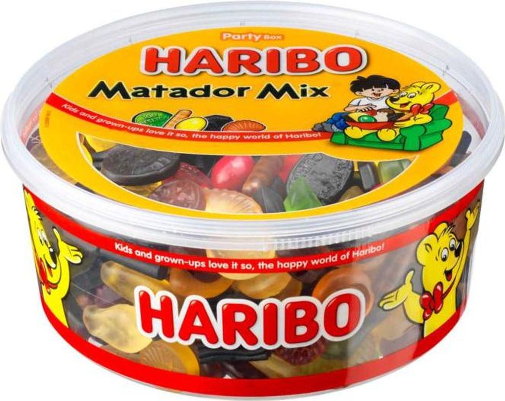 Haribo Matador Mix 1,0 kg en boîte Image du produit 