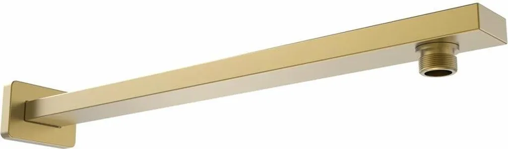 Braccio Doccia Ottone Oro Opaco 380mm - Attacco Universale G 1/2