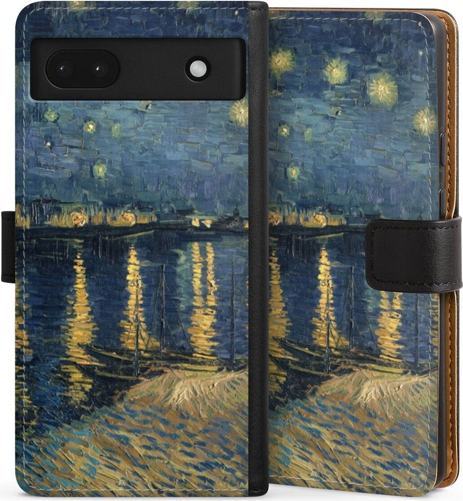 DeinDesign Klapphülle für Google Pixel 6a Handytasche Lederhülle Tasche Kunst Malerei