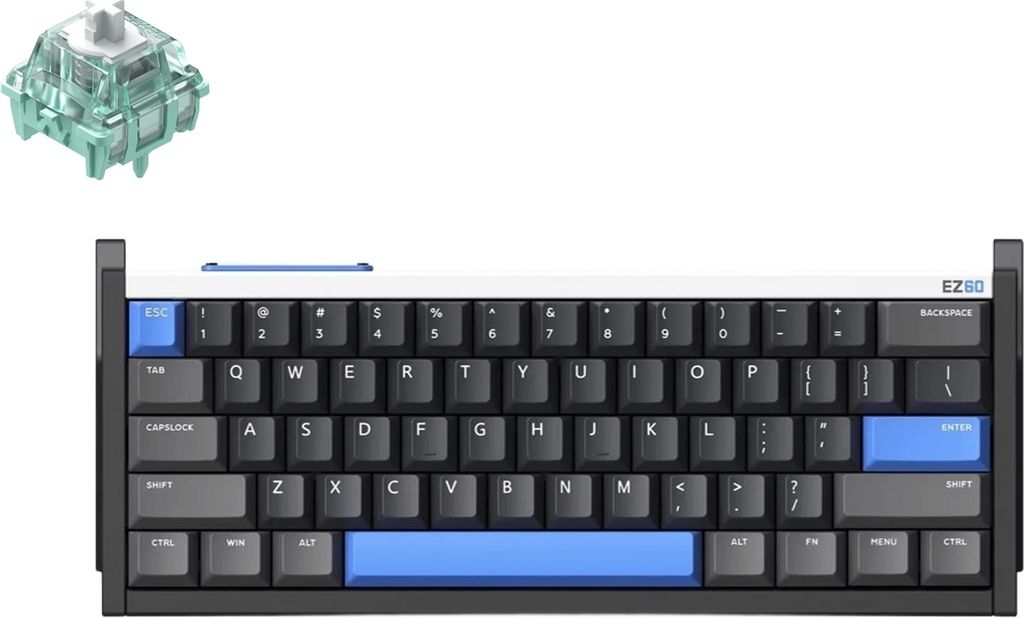 IQUNIX EZ60 HE Rapid Trigger-Gaming-Tastatur, QWERTY US, 8K Produktbild 