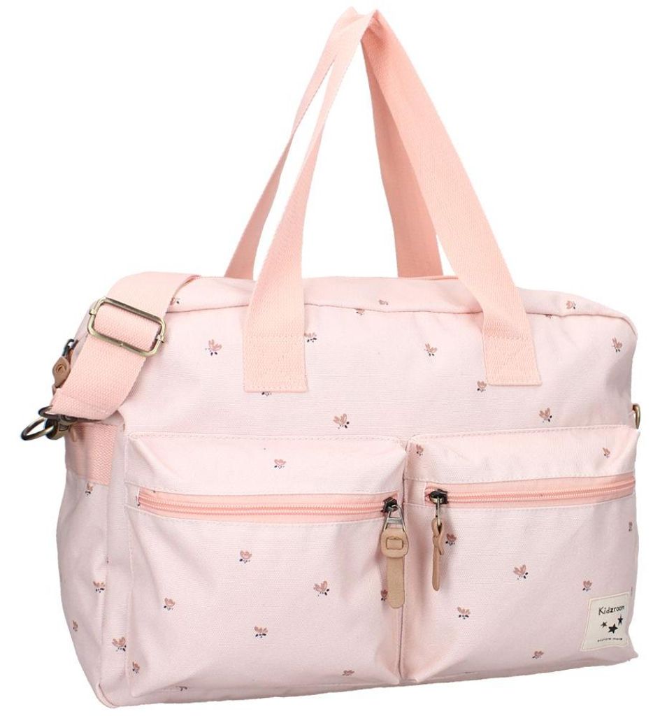 Große Rosa Baby Wickeltasche | mit Wickelunterlage | Produktbild 