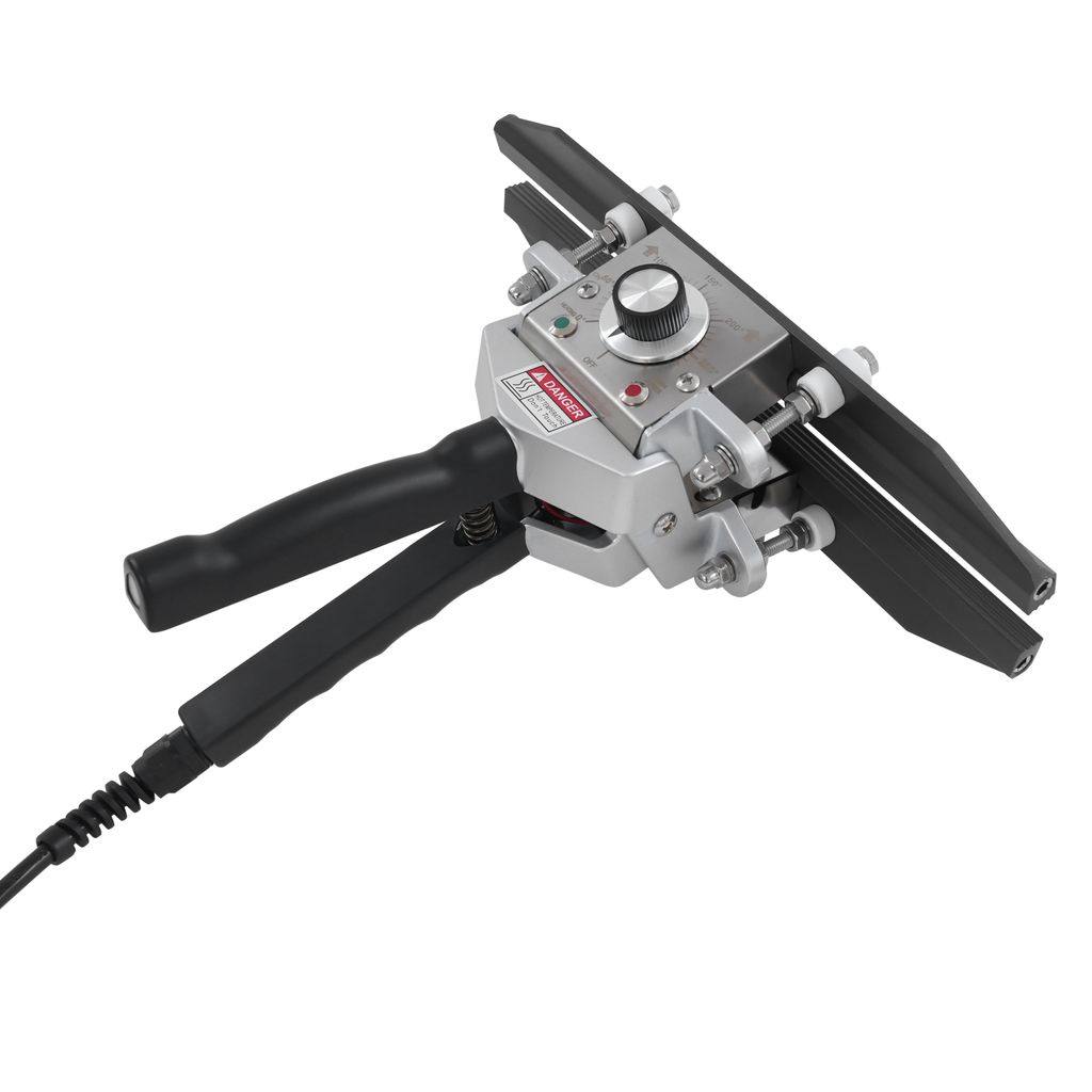 Versiegelungsmaschine 0-300°C Einstellbar Manuelle Versiegelungsgerät Schwarz Siegelmaschine