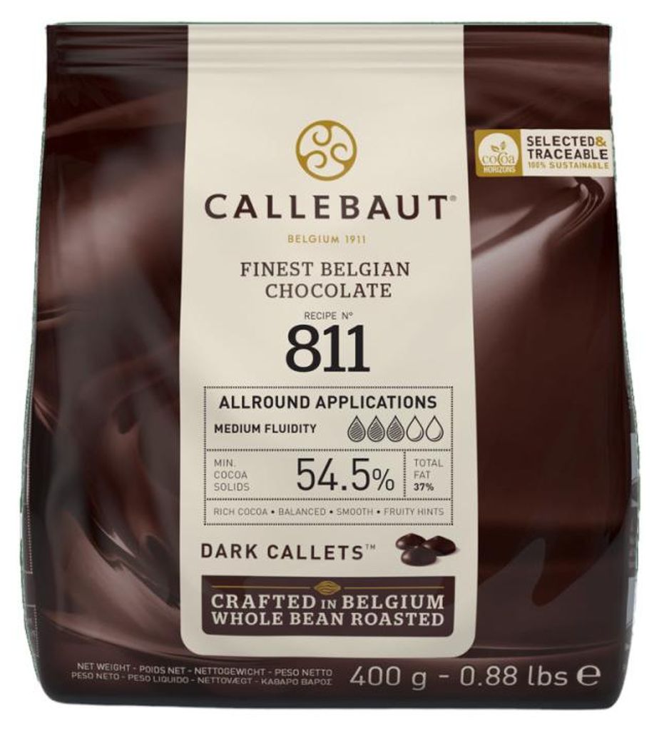 Czekolada 811 ciemna 54,5% 0,4kg Zdjęcie produktu 