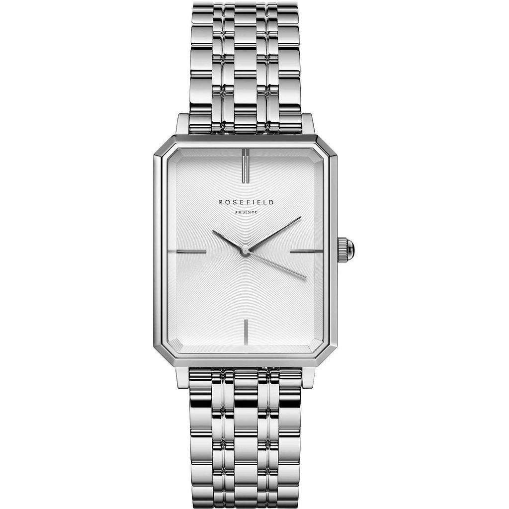 ROSEFIELD Damenuhr Octagon Silber eckig OCWSS-O41