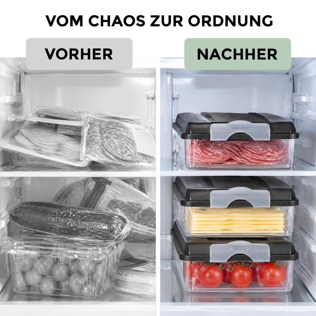 Aufschnittdosen für Kühlschrank