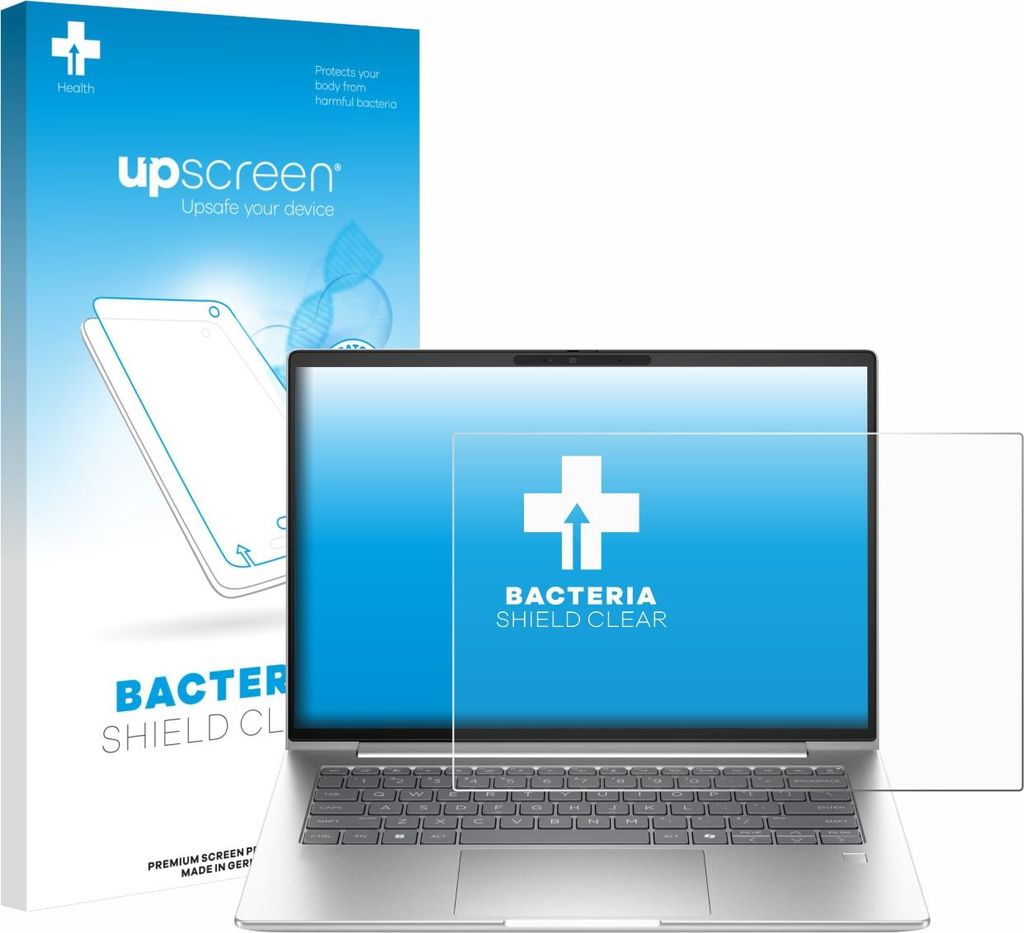 upscreen Schutzfolie für HP ProBook 4 G1a 14" Displayschutz Displayschutzfolie Folie Klar antibakteriell