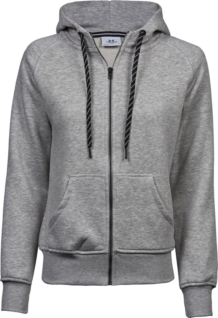Tee Jays dameskleding, hoodie met volledige ritssluiting Productafbeelding 