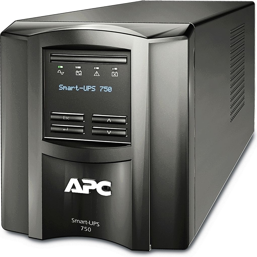 APC Smart-UPS SMT-SmartConnect - SMT750IC - Unterbrechungsfreie Stromversorgung 750VA (Cloud-monitoring fähig, 6 Ausgänge IEC-C13)