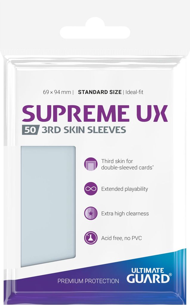 Ultimate Guard Supreme UX 3rd Skin Sleeves Standardgröße Produktbild 
