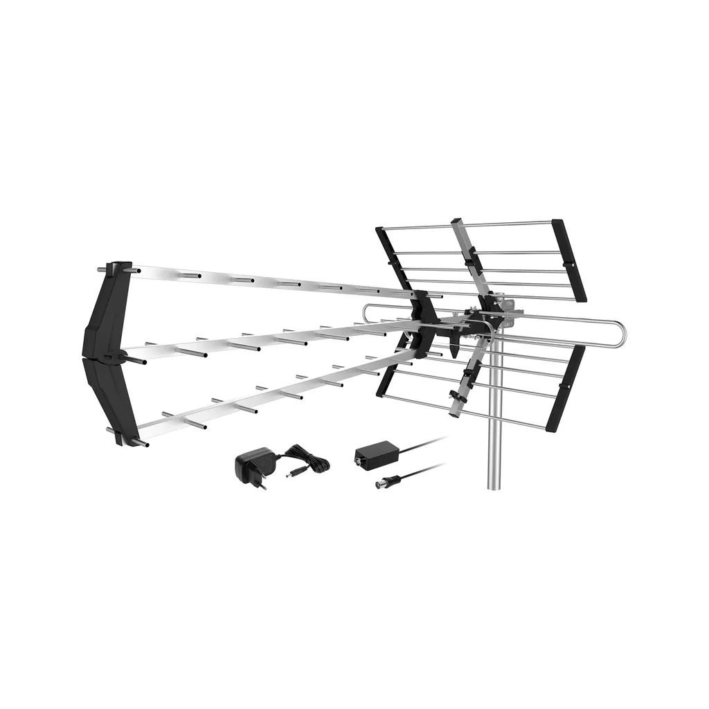 Antenna TV Direzionale 4K LTE DVB-T2: Ricezione Segnale HD Professionale
