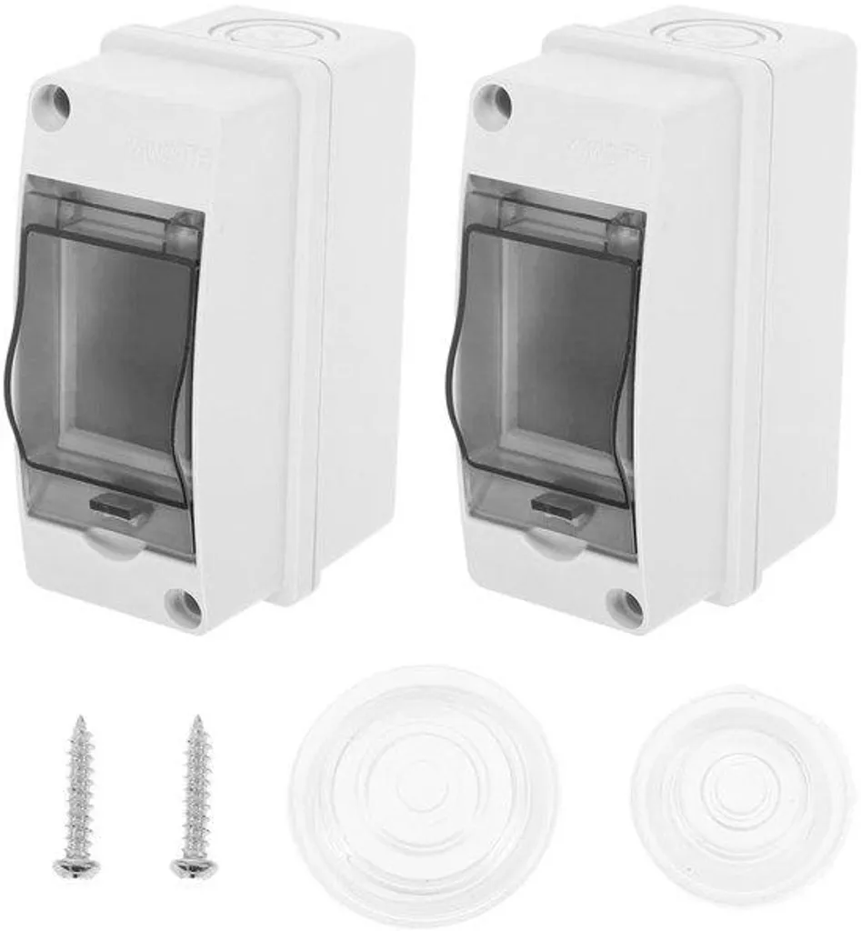 Boîtes électriques pour éclairage jardin et extérieur - Pack de 2
