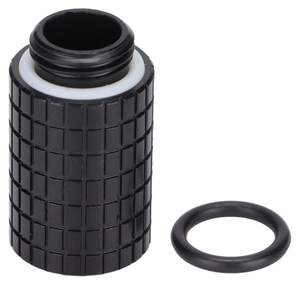 Schwarz Extender Fitting 25 mm G1/4 Zoll Gewinde männlich auf weiblich Innensechskant Befestigung Wasserkühlung für Computer Cool System