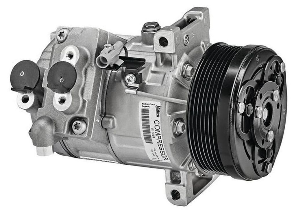Klimakompressor 12 V R 134a Ø 114 mm VALEO passend für Produktbild 
