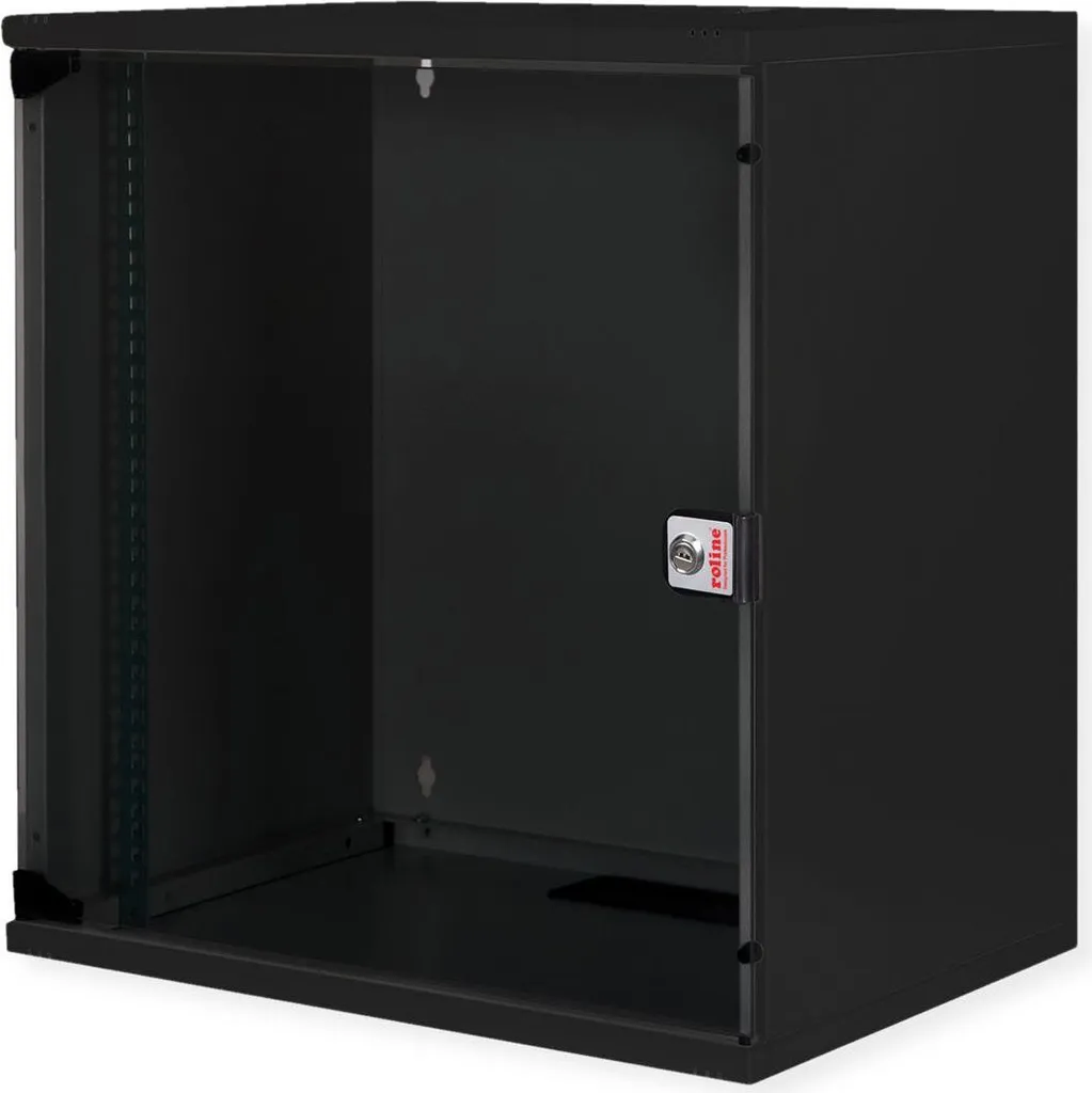 Armadietto Rack 12U Roline 19 Pollici Nero - Eleganza Funzionale
