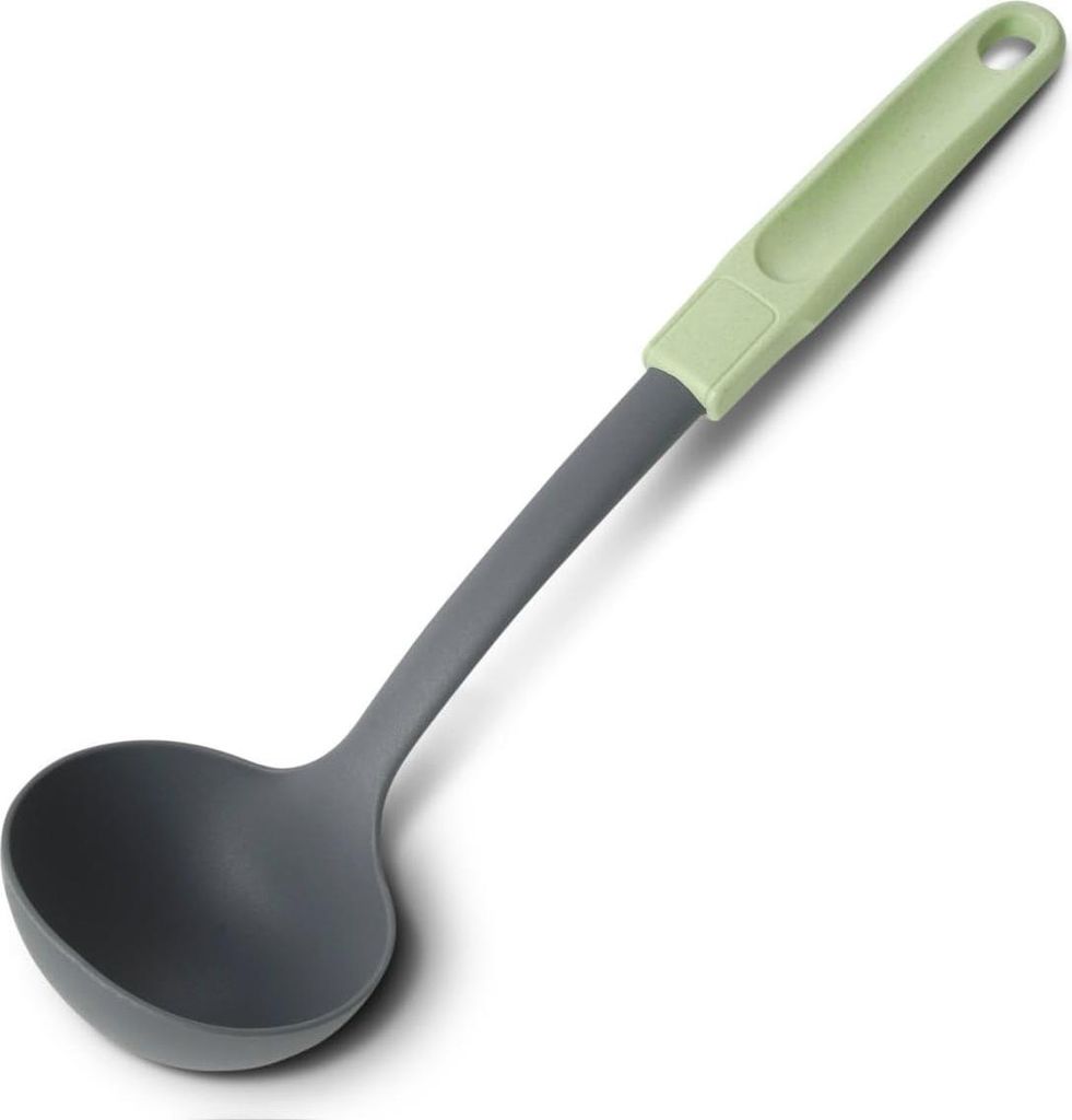Ergonomischer Schöpflöffel - hitzebeständig - 1 Stück - langlebiges Material - 31,5 cm