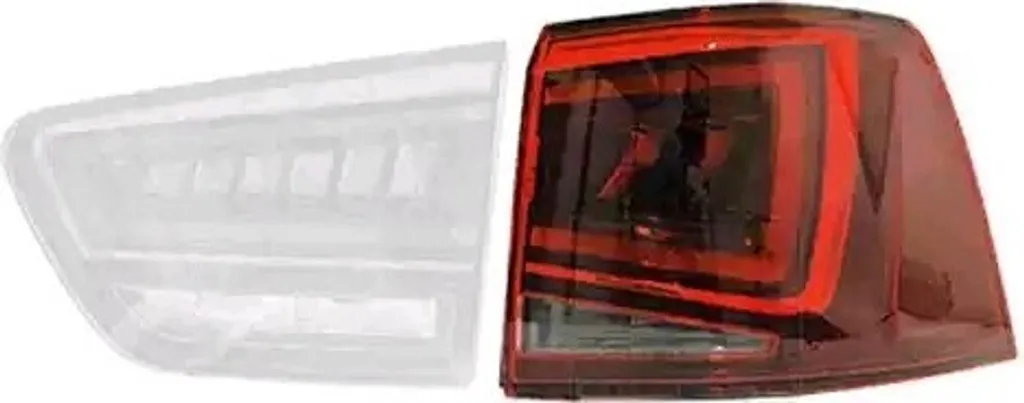 Feu Arrière Droit Seat Alhambra VAN WEZEL 4958924 contre Phare Cassé