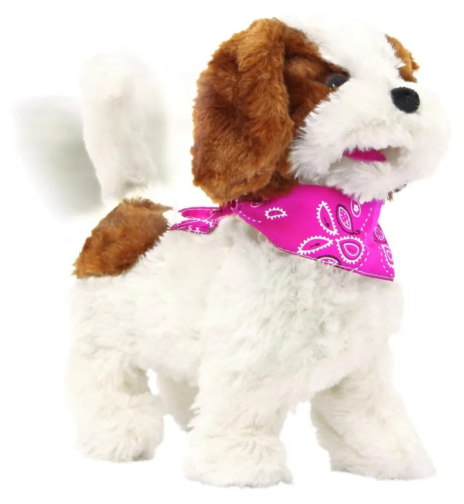 Chiot en Peluche Télécommandé 27MHz Lucky RC - Animal Motorisé Enfant
