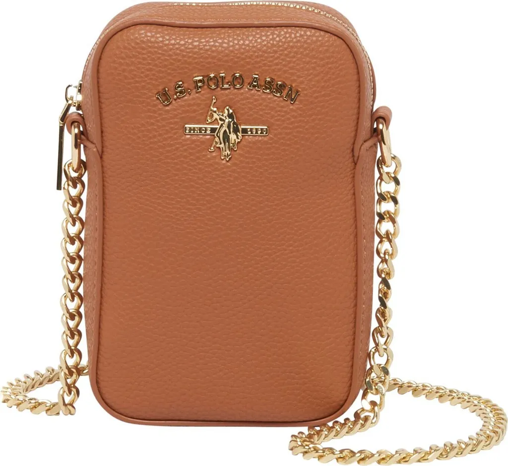 U.S. POLO ASSN. Stanford Mini Bag Tan: La Borsa da Viaggio Perfetta