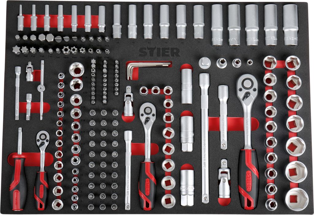 PROJAHN ProForm Einlage Leer Für 1/2" Steckschlüssel Satz 24-tlg. - P, 24,98