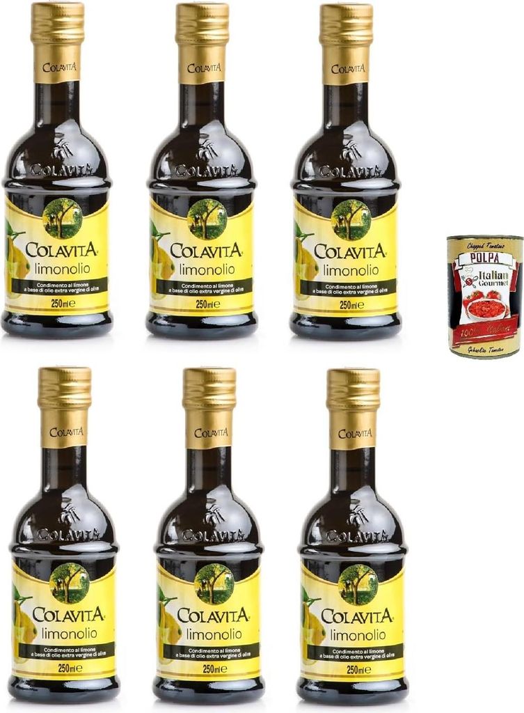 Colavita Limonolio, Olio aromatizzato al limone, Olivenöl Produktbild 