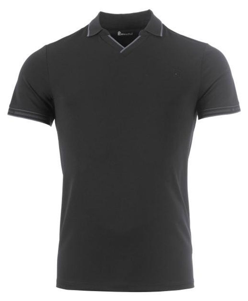Cavallo Cavalpique Funktion Herren Poloshirt, Farbe:black, Größe:XL
