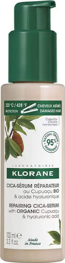 Klorane Cica-Serum al Cupuaçu BIO 100 ml - Siero Capelli Naturale Vegano